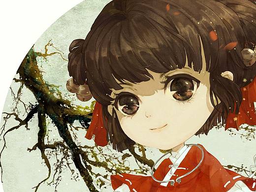 Q版古风女娃（个人主页-ZMTc0NTQzODg=） - 商业插画 - 站酷设计师攻攻攻原创素材 - 站酷ZCOOL