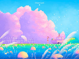 梦幻轻写实风｜插画｜合集