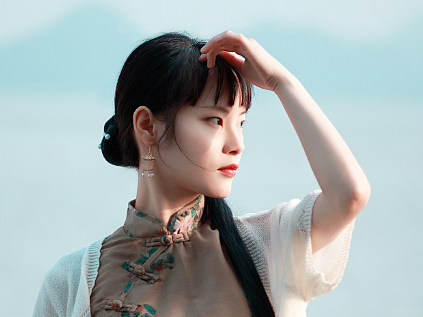 旗袍摄影/人像摄影/ 深圳湾公园