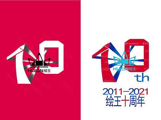 10周年logo