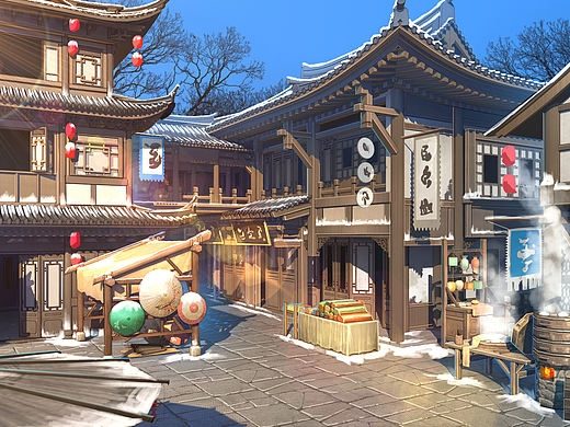 中式街道