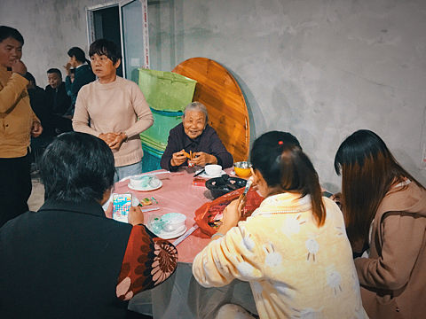 农村的传统酒席