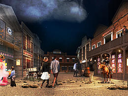 西部牛仔概念設計