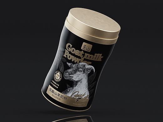 圭山羊奶粉包装设计
