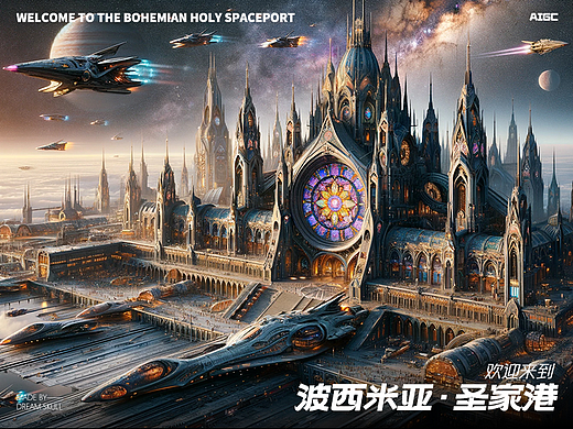 欢迎来到【波西米亚·圣家港】--31世纪的银河朝圣之旅即将启航