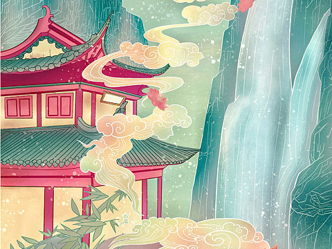 建筑类插画
