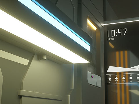 赛博朋克风-房间