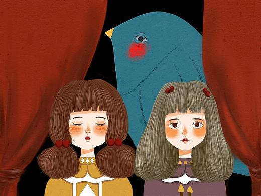 《异瞳》系列插画