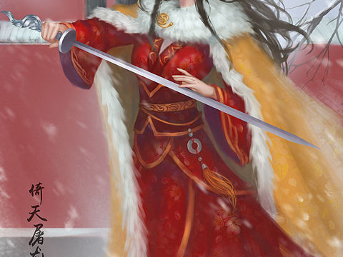 赵敏(个人主页-ZMzkwNTc4Njg=) - 艺术插画 - 站酷设计师水色花青原创素材 - 站酷ZCOOL