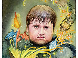 权游人物水彩手绘2