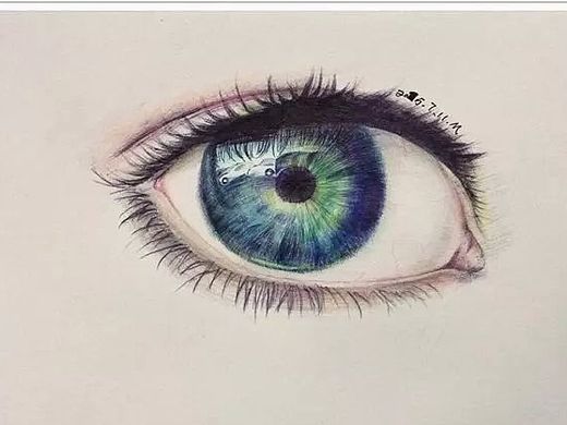 圆珠笔画-心灵的窗户（个人主页-ZMTMwMjgwODA=） - 艺术插画 - 站酷设计师1136172905原创素材 - 站酷ZCOOL