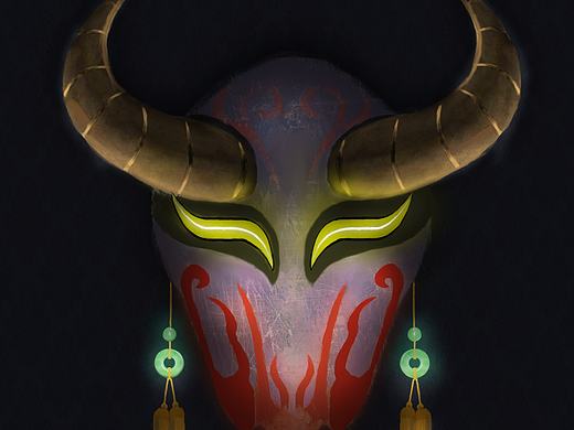 邪神面具（个人主页-ZMTcyNTkyMjQ=） - 创作习作 - 站酷设计师KNIGHT_TANG原创素材 - 站酷ZCOOL