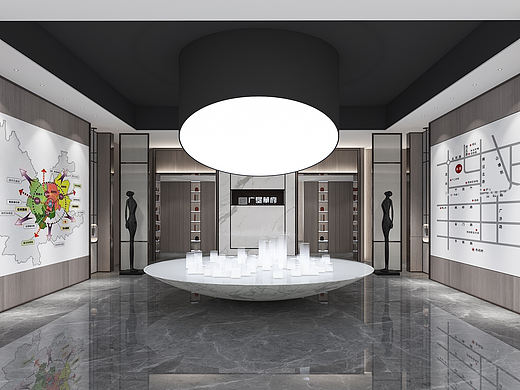 售樓部效果（個(gè)人主頁(yè)-ZMzMxODg5MDQ=） - 家裝設(shè)計(jì) - 站酷設(shè)計(jì)師海濱小城設(shè)計(jì)表現(xiàn)原創(chuàng)素材 - 站酷ZCOOL