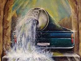 一些墙绘和一些效果