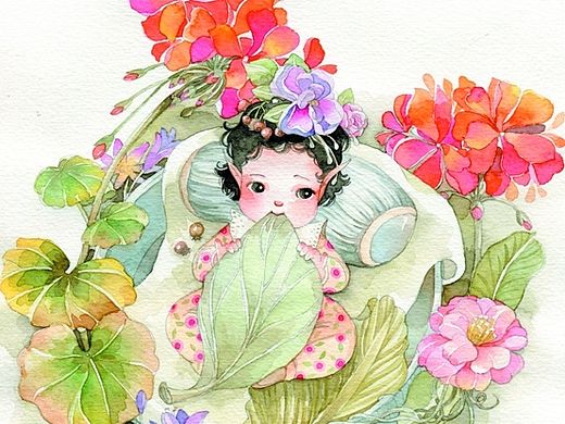 小瓶盖的春天