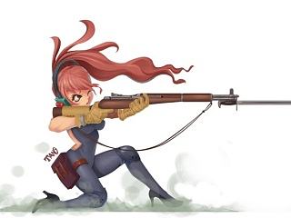 玩枪枪女