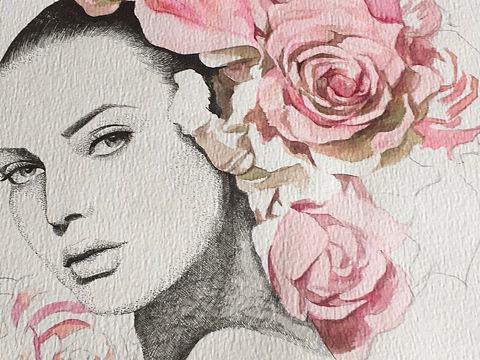 前幾年畫(huà)的，練筆??針管筆?水彩（個(gè)人主頁(yè)-ZNTE1MDg0NDQ=） - 繪畫(huà) - 站酷設(shè)計(jì)師向日葵1984原創(chuàng)素材 - 站酷ZCOOL