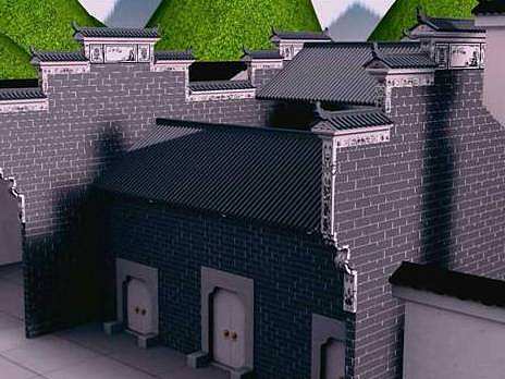 徽州建筑3D解说视频