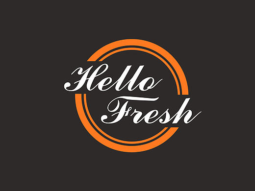 HELLO FRESH（个人主页-ZMTkwOTE2ODg=） - Logo - 站酷设计师我有一千个太阳原创素材 - 站酷ZCOOL