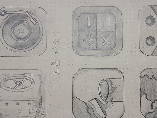 素描图标