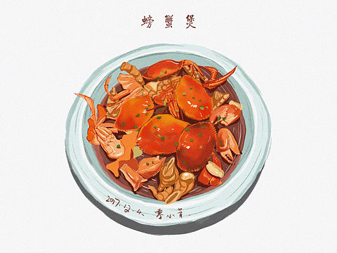 食物插画