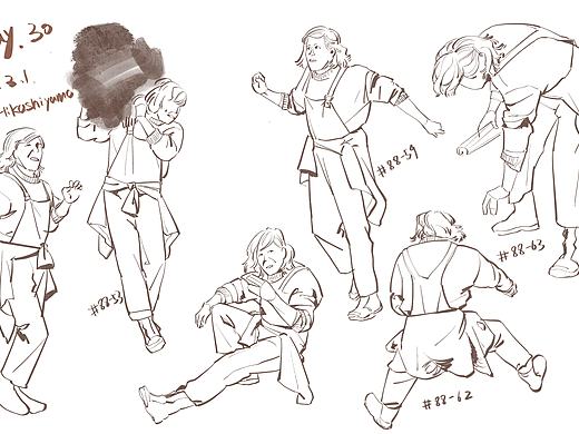 @速写班长 day29#速写60天挑战赛#