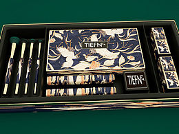 化妝品套裝模型