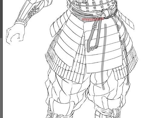 江户立志传）武士男线稿设定