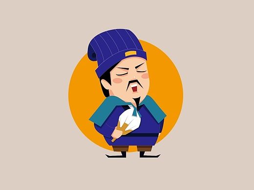 【趣味三国】三国人物主题插画
