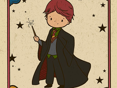 哈利波特（个人主页-ZNDMwMDA3MTI=） - 创作习作 - 站酷设计师VivianaHe原创素材 - 站酷ZCOOL