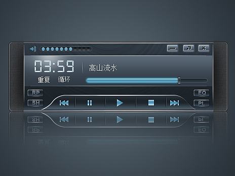 音乐播放器界面