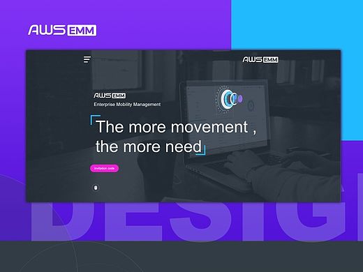 AWS-EMM官网网页重设计-展示版