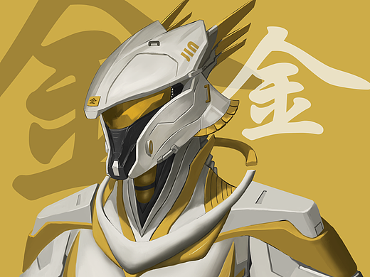 国风五行机甲系列作品（可合作）