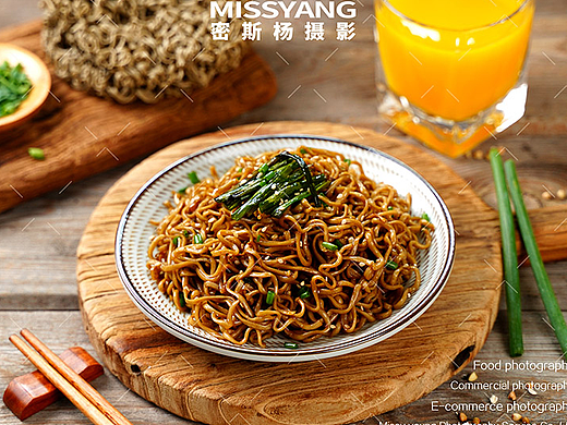 葱油拌面|美食摄影|电商产品摄影|速食拍摄×郑州密斯杨