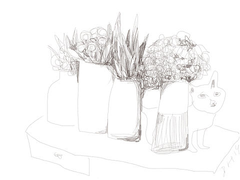 桌上有只貓（個人主頁-ZMzg4MTE2NDA=） - 其他平面 - 站酷設計師雅拉麻席原創(chuàng)素材 - 站酷ZCOOL