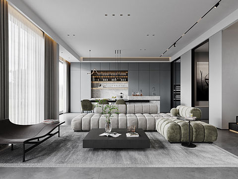 意式极简。