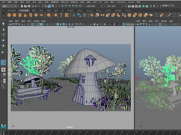 Maya_練習(xí)2_入門白模練習(xí)2_室外