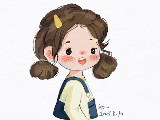 照片转插画（儿童插画）