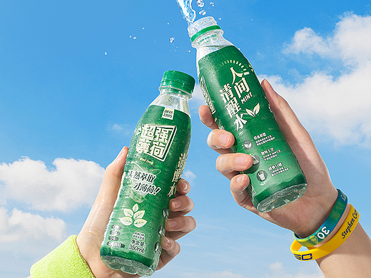 饮料汽水摄影 | 蓝剑超强薄荷水 X 甲乙丙丁