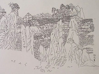 风景速写：那些心细的岁月（个人主页-ZMzU2MDIzMg==） - 绘画 - 站酷设计师舒凡原创素材 - 站酷ZCOOL