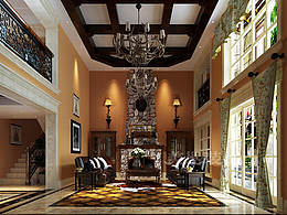 四层别墅装修郑州独栋别墅样板设计