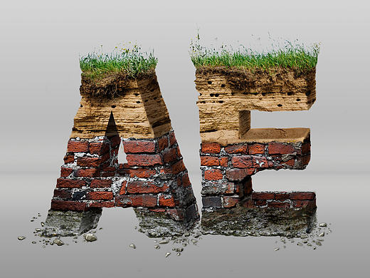 字体材质合成练习（个人主页-ZMTkyNjEwMjA=） - 其他平面 - 站酷设计师lena紫原创素材 - 站酷ZCOOL