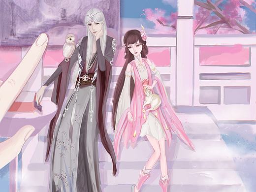 〖花与剑〗清荷与带明信片的美少年