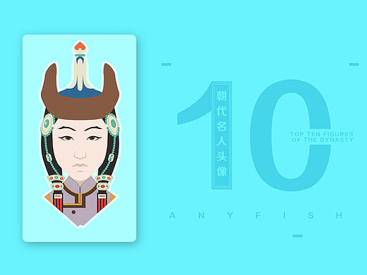 朝代名人头像（上）
