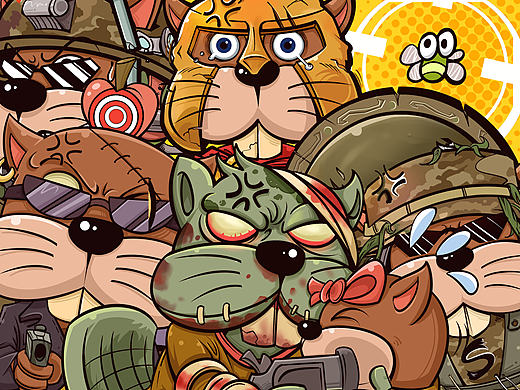 九月份AMERICAN BTS潮流插画