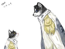 板绘-谁还不是个大将呢