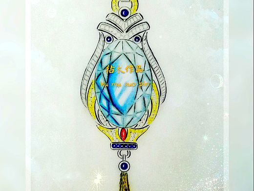 海蓝宝（个人主页-ZMjU5Mjg4MjA=） - 首饰设计 - 站酷设计师枯木一樽原创素材 - 站酷ZCOOL