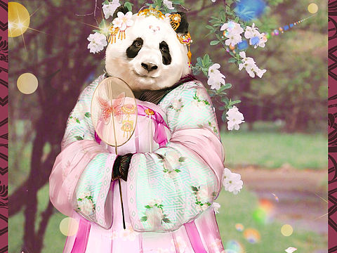 初夏与panda更配哦