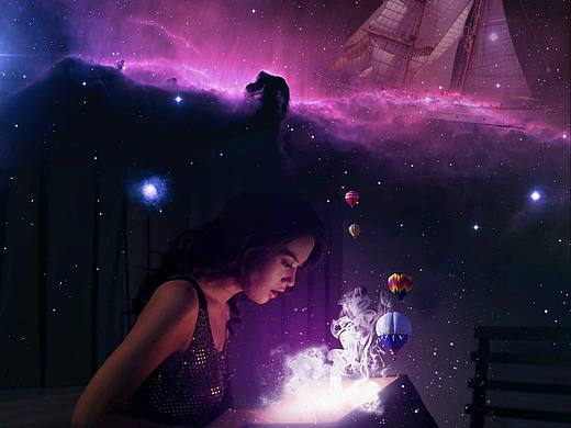 星云宝盒合成练习（个人主页-ZMTUzNDY0MDQ=） - 其他平面 - 站酷设计师参商永离北落门原创素材 - 站酷ZCOOL