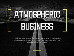 【小蘋(píng)果】大氣商務(wù)PPT模板